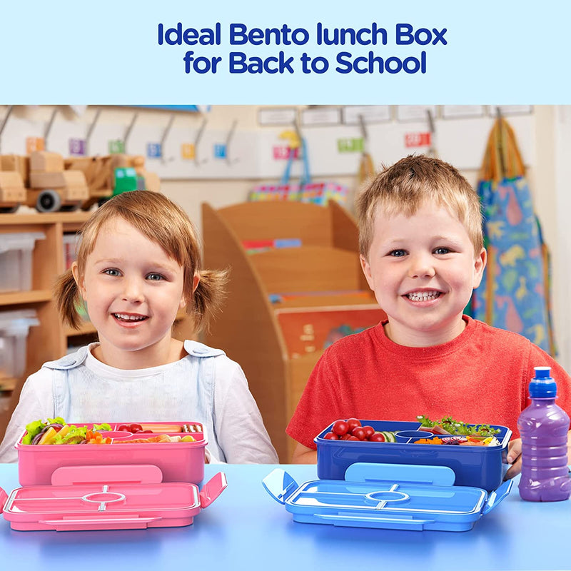 Back to School Leakproof kids Lunch Box  4 Compartments