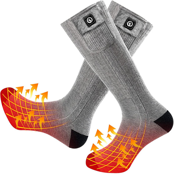 Rechargeable Heated Socks: Elevating Comfort and Warmth for Men and Women - included Batteries