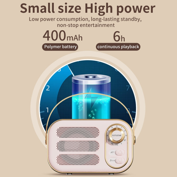 Mini Speaker Wireless Handheld Retro Speaker - BEJUSTSIMPLE