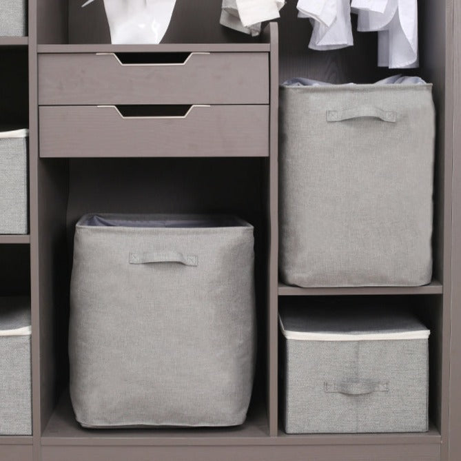 Fabric storage Boxes Clothes Foldable Travel Storage - BEJUSTSIMPLE