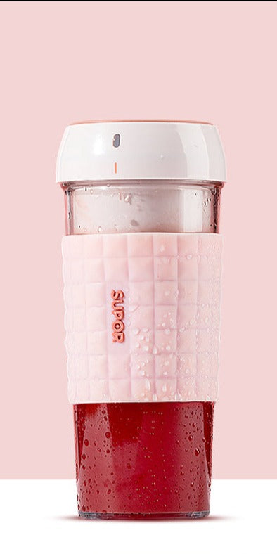 Juicer Small Juice Cup Portable Blender Pink - BEJUSTSIMPLE