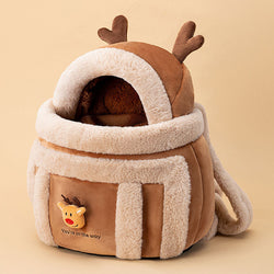 Reindeer Portable Cat Carrier Bag - BEJUSTSIMPLE