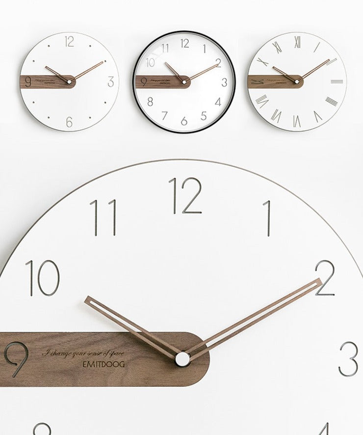 EMITDOOG - Classic & Sober Scandinavian Clock Design - BEJUSTSIMPLE