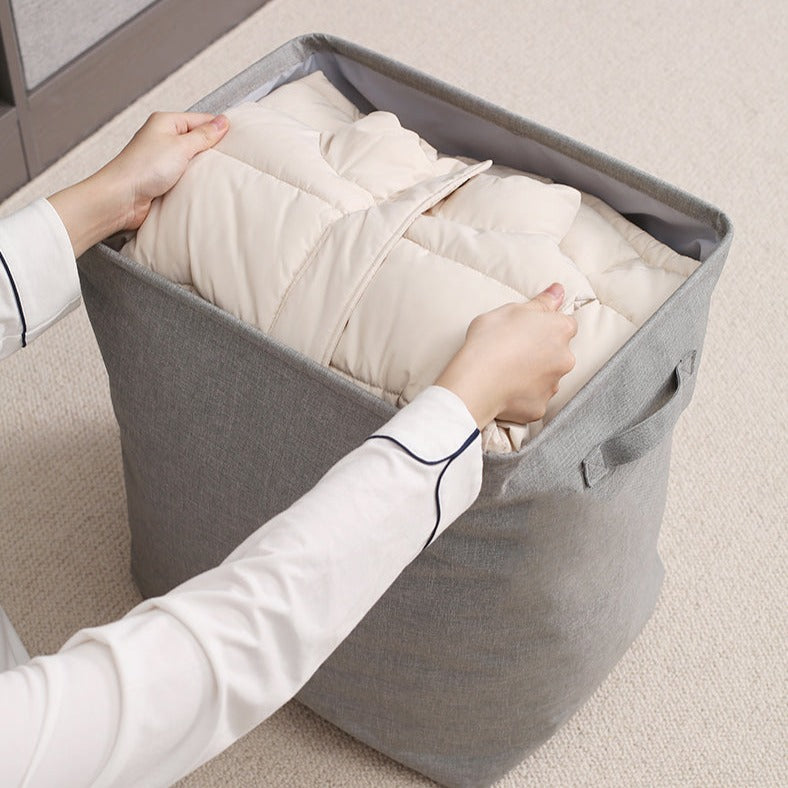 Fabric storage Boxes Clothes Foldable Travel Storage - BEJUSTSIMPLE