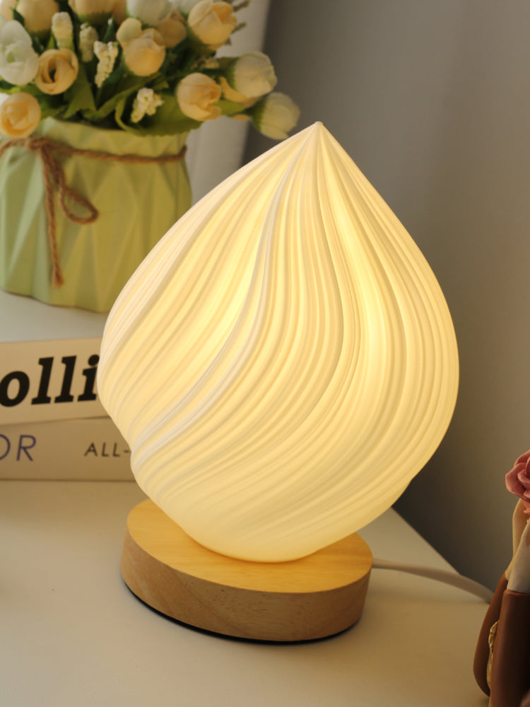 Nordic Pleated Table Bedside Lamp - BEJUSTSIMPLE