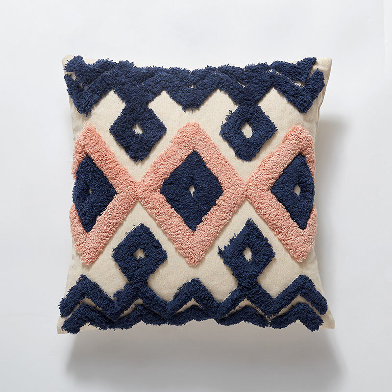 Bohemian Cotton Tufted Pillow Morocco Ethnic Style - BEJUSTSIMPLE