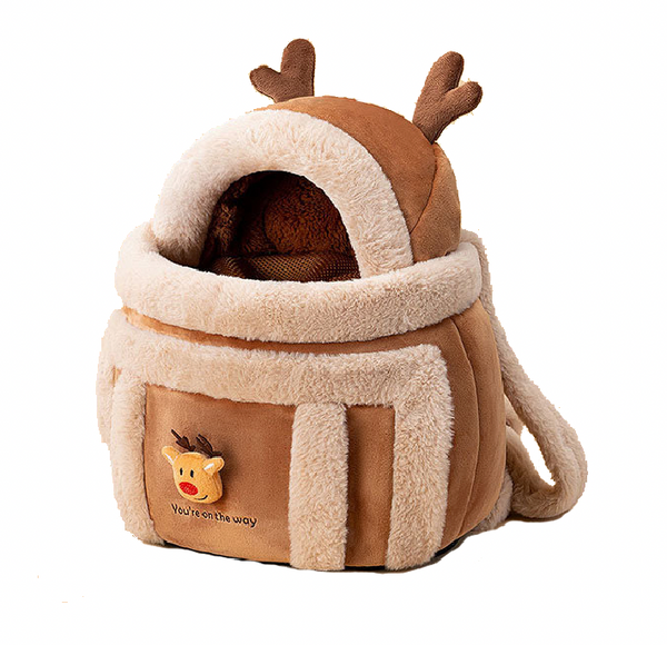 Reindeer Portable Cat Carrier Bag - BEJUSTSIMPLE