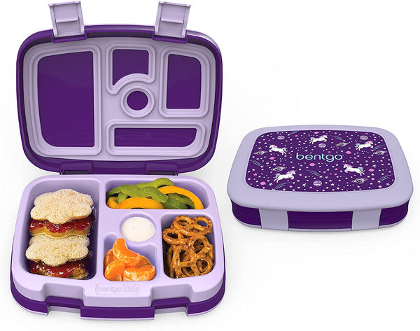  KIds Leak-Proof Lunch Box: 5-Compartment Bento