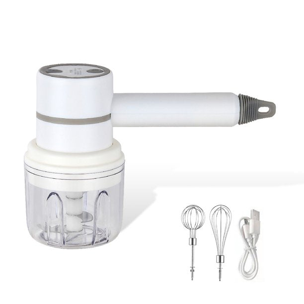 Multi-functionel Rechargeable Electric Mini Meat Grinder  Vegetable cutter - BEJUSTSIMPLE