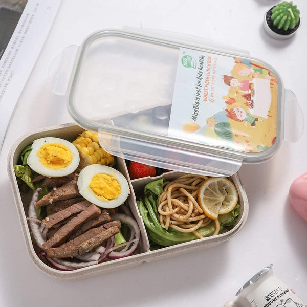 The MISS BIG - Kid-Friendly Lunch Box: Mom's Choice for Leak-Proof