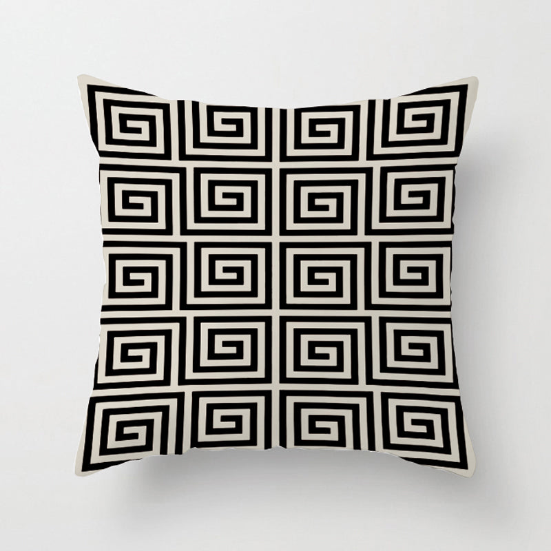 Mid Century Modern: Geometric  Throw Pillow - BEJUSTSIMPLE