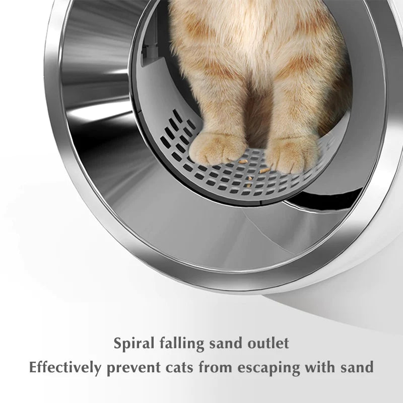 Spiral Entrance Cat Litter Box - BEJUSTSIMPLE