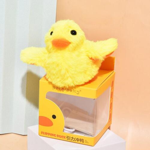 Electric Plush Duck Toy for Kitten - BEJUSTSIMPLE