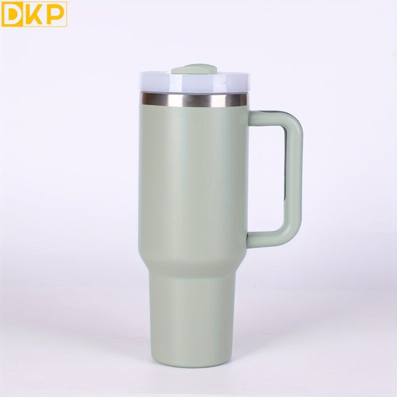 DKP V2 40oz Tumbler, Reusable Vacuum Quencher Tumbler Water Bottle With Straw, Insulated Car Cup, Stainless Steel Large Capacity Vacuum Handy Cup, Portable Double-layer Cup - Image 23