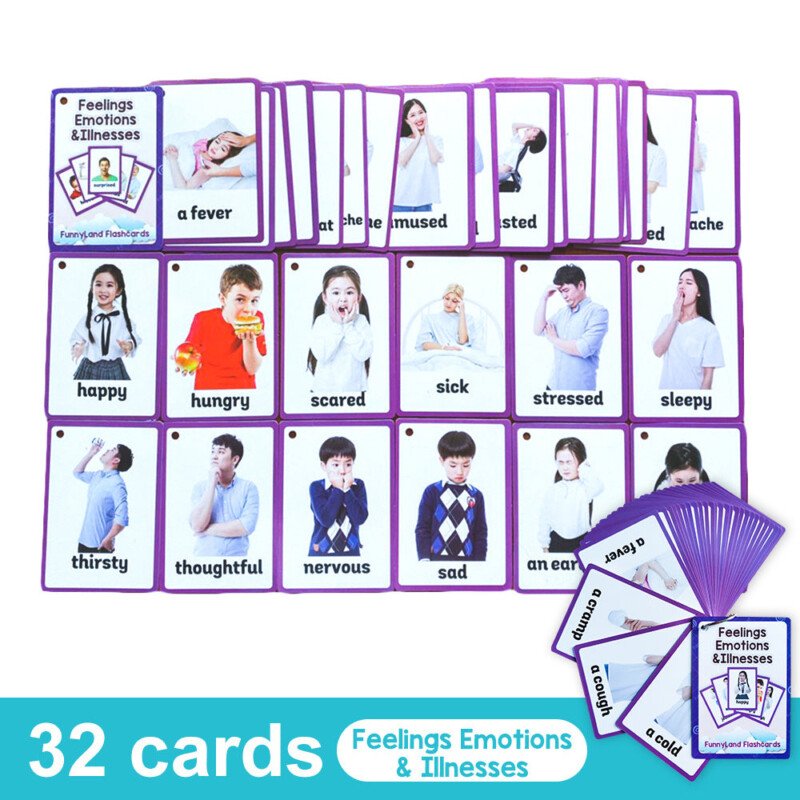 20 Themes Child Learning English Word Cognitive Card Fruit Animal My Body Flash Cards Baby Learning Toy Picture Memorise Games Pocket Card Learning Baby Toys For Children Pre-Kindergarten - Image 29