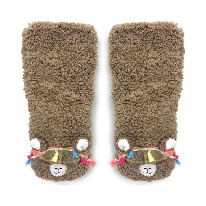 Funny Women's Non-Slip 3D Cute Animal Slipper Socks