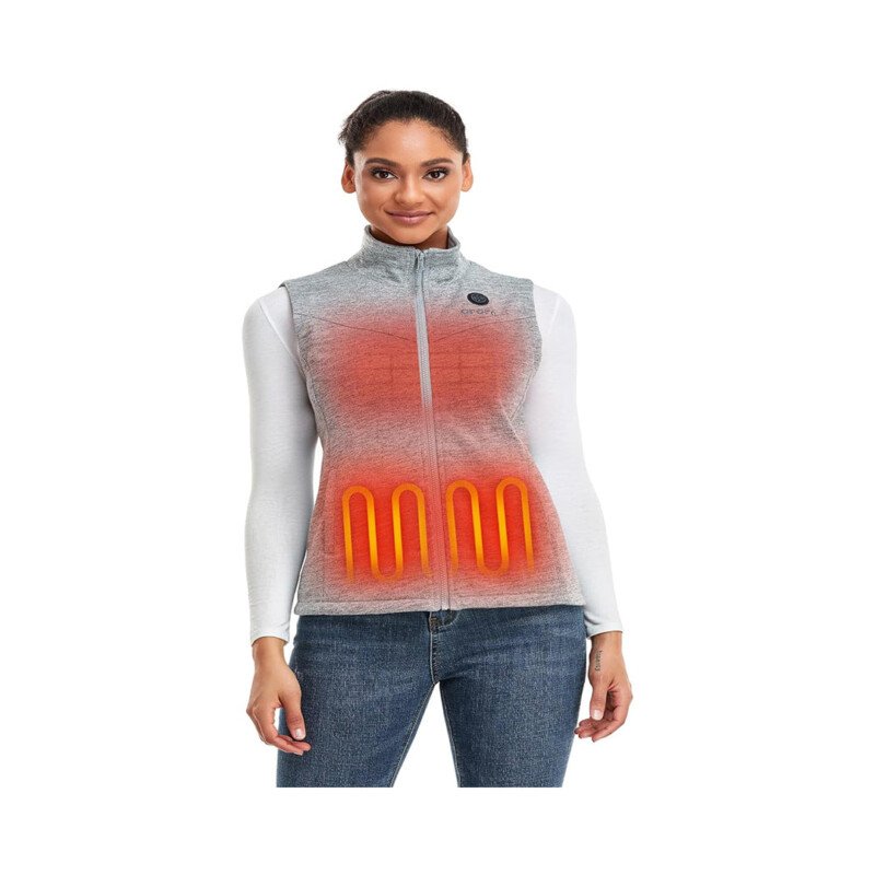 Winter warm Women'S Heated Vest with Battery - Electric Vest