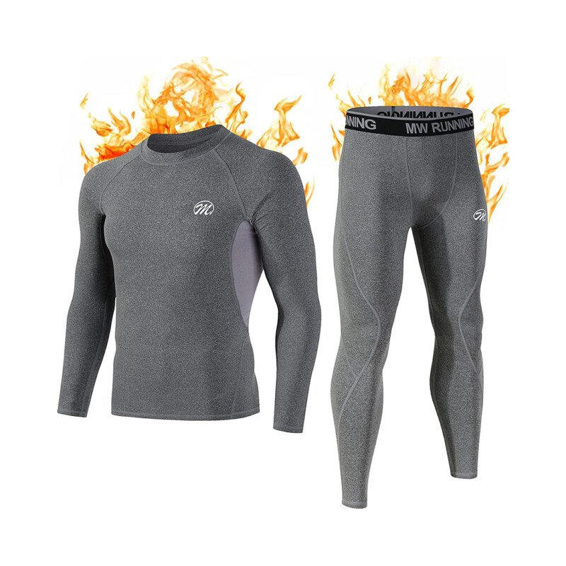 Thermal Underwear legging for Men, Ski Cold Weather Gear for Heat Retention