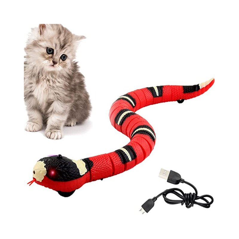 Snake Cat Toy Smart Sensing Cat Toy