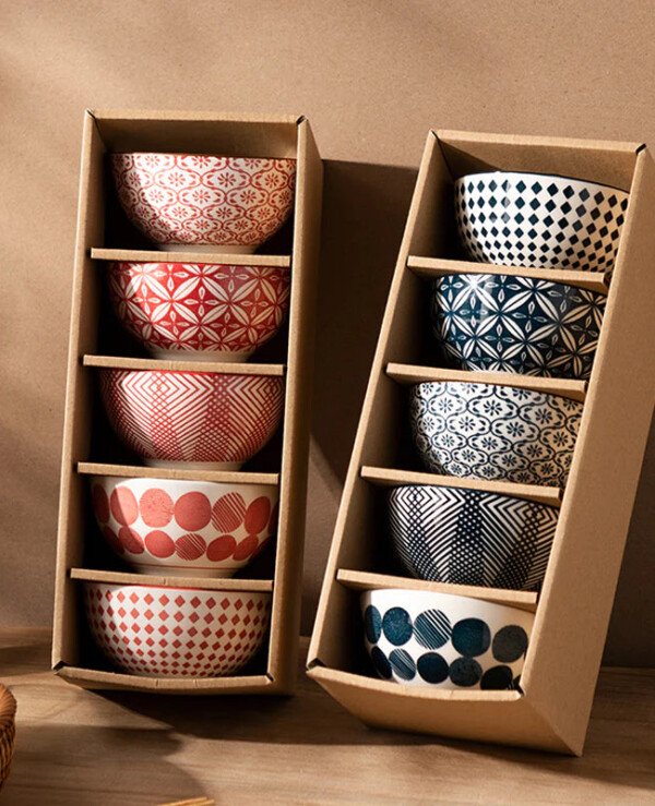 "Shogo" Premium Rice Bowl Set - Japanese-style - BEJUSTSIMPLE