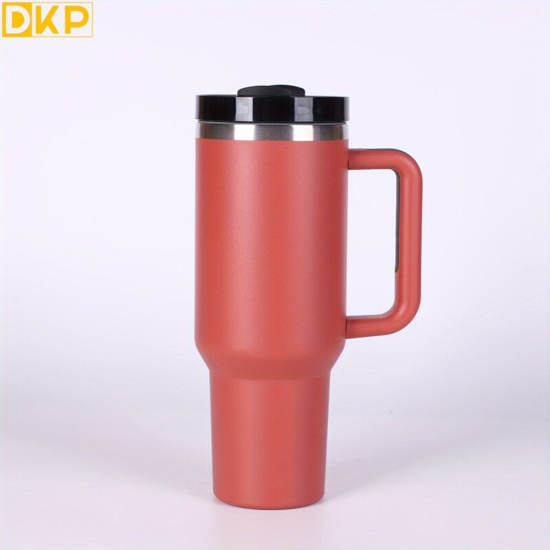 DKP V2 40oz Tumbler, Reusable Vacuum Quencher Tumbler Water Bottle With Straw, Insulated Car Cup, Stainless Steel Large Capacity Vacuum Handy Cup, Portable Double-layer Cup - Image 18