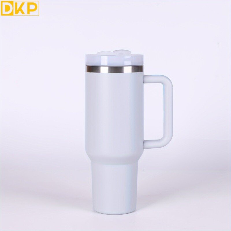 DKP V2 40oz Tumbler, Reusable Vacuum Quencher Tumbler Water Bottle With Straw, Insulated Car Cup, Stainless Steel Large Capacity Vacuum Handy Cup, Portable Double-layer Cup - Image 13