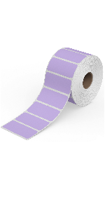 color 2x1 thermal label purple pink yellow green blue etiquetas 2 inch