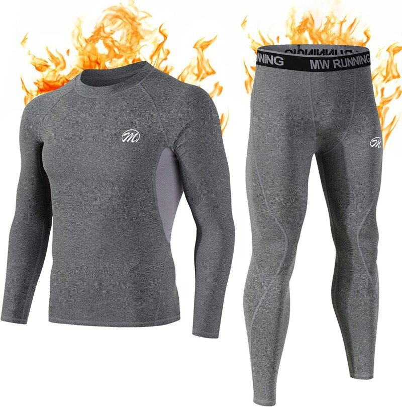 Thermal Underwear legging for Men, Ski Cold Weather Gear for Heat Retention - Image 2