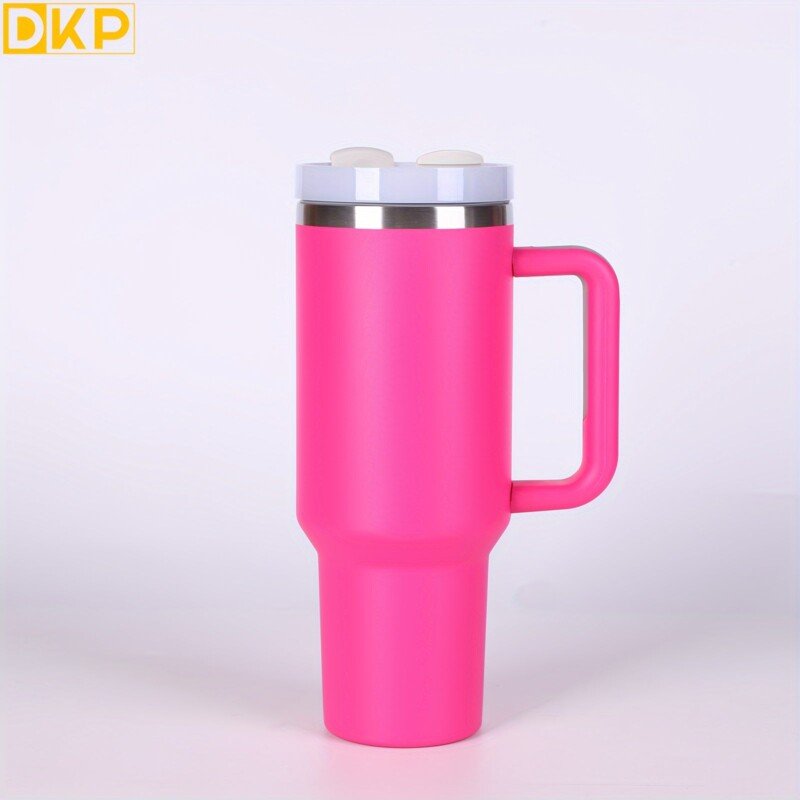 DKP V2 40oz Tumbler, Reusable Vacuum Quencher Tumbler Water Bottle With Straw, Insulated Car Cup, Stainless Steel Large Capacity Vacuum Handy Cup, Portable Double-layer Cup - Image 16