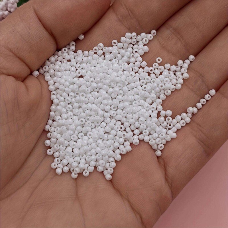 1000pcs/0.35oz Real Glass Colorful High-quality Loose Beads For Jewelry Making DIY Necklace Bracelet Handicrafts Small Business Supplies - Image 9