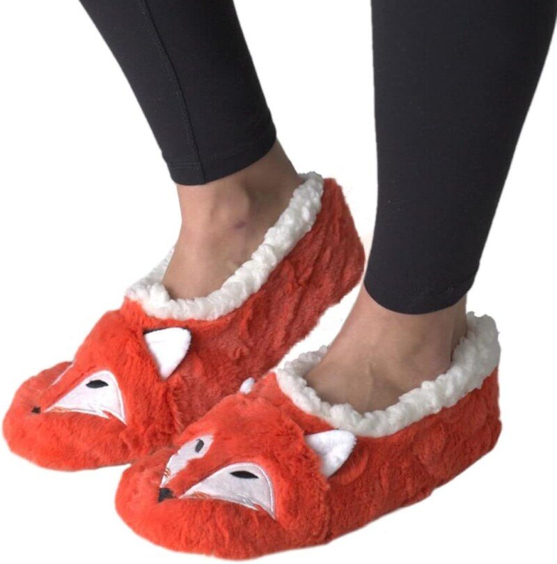 Foxy Loxy Funny Animal Non-Slip Warm Winter Slippers for Women - Image 3