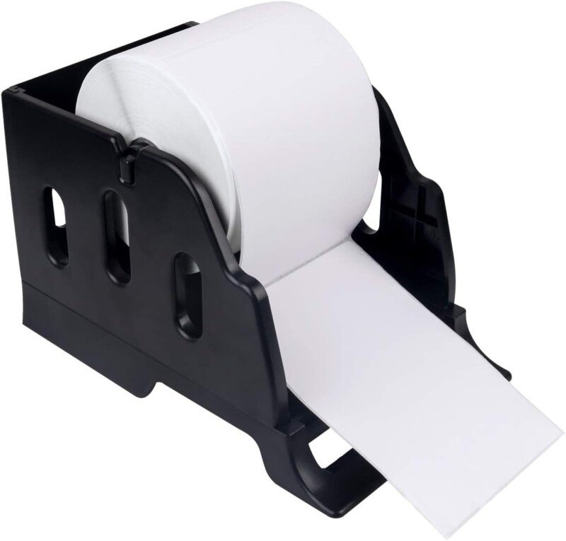 LabelRange Label Holder for Rolls and Fanfold Labels - Desktop Label Printer Accessory - Image 2