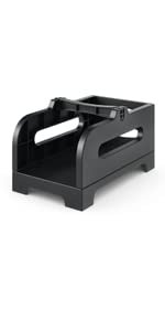 thermal label holder for roll and stack labels label dispenser roll holder label printer holder