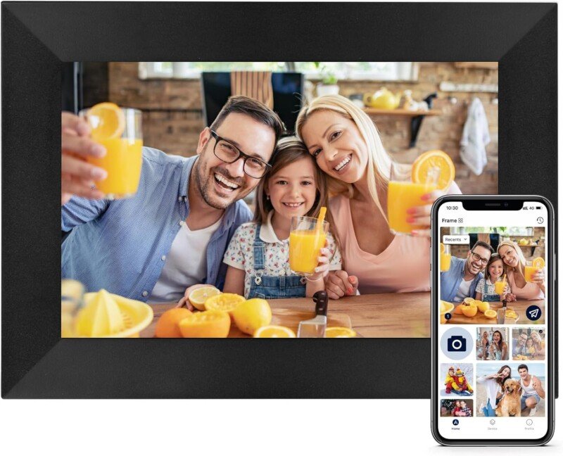 WiFi Digital Picture Frame 7 Inch Touch Screen Built-in Smart Core 8GB Storage Share Photos and Videos Instantly Via APP - Image 6