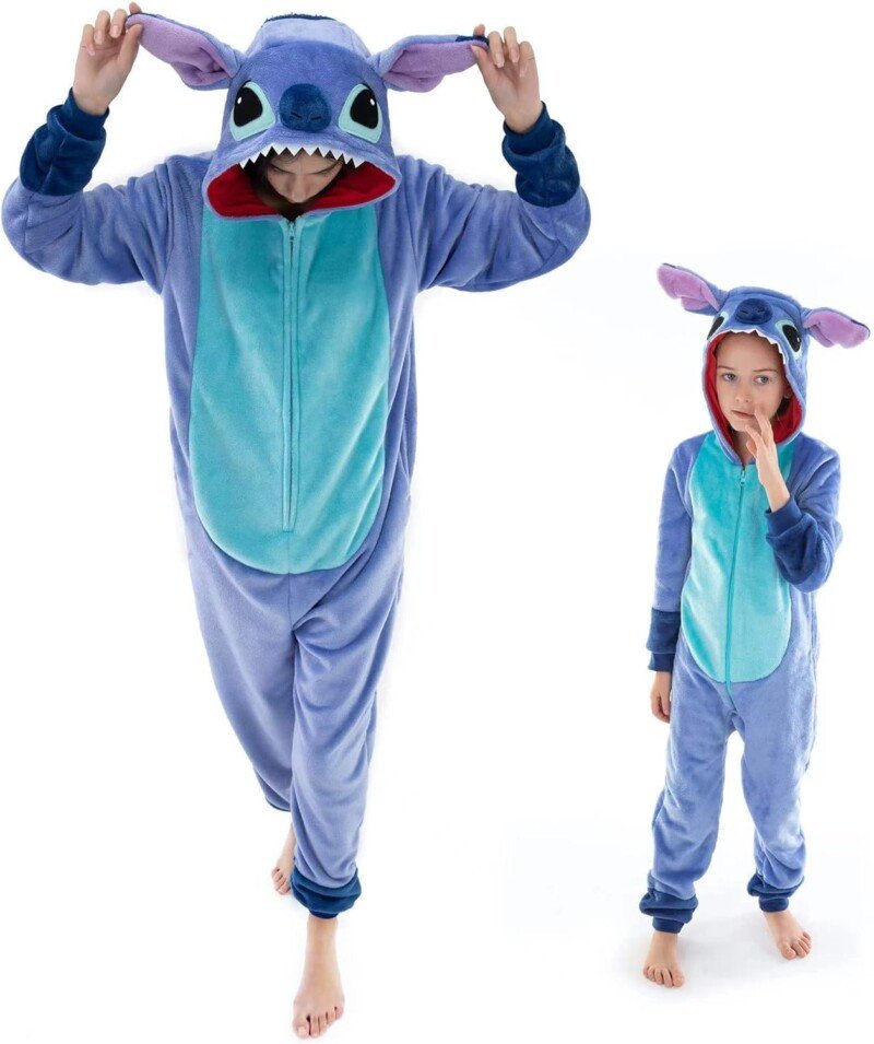 Polar Bear Unisex Adult Onesie Pajamas Cosplay Animal One Piece Halloween Costume Sleepwear - Image 13