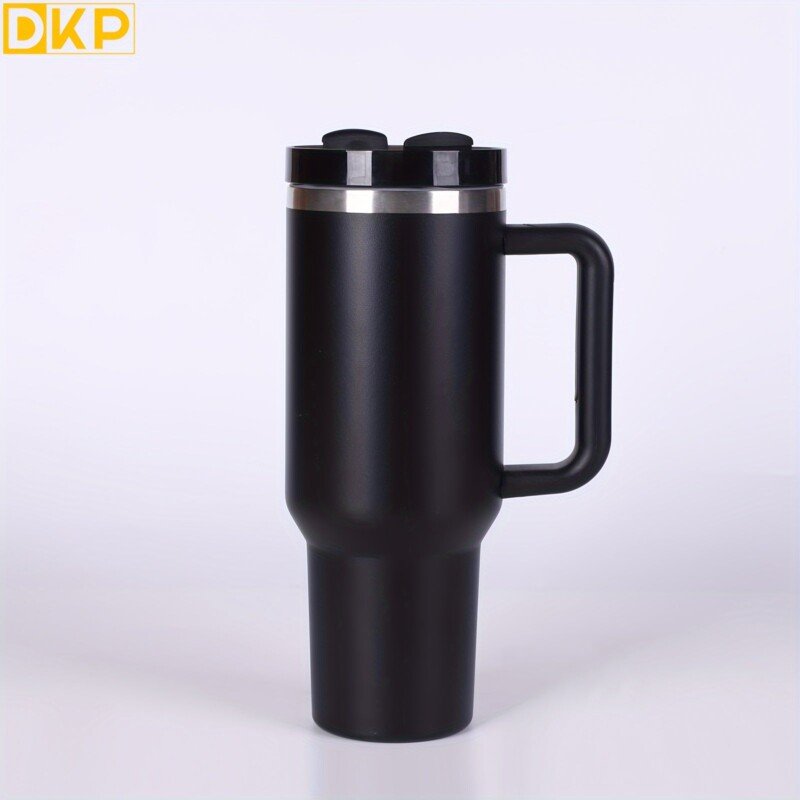 DKP V2 40oz Tumbler, Reusable Vacuum Quencher Tumbler Water Bottle With Straw, Insulated Car Cup, Stainless Steel Large Capacity Vacuum Handy Cup, Portable Double-layer Cup - Image 17