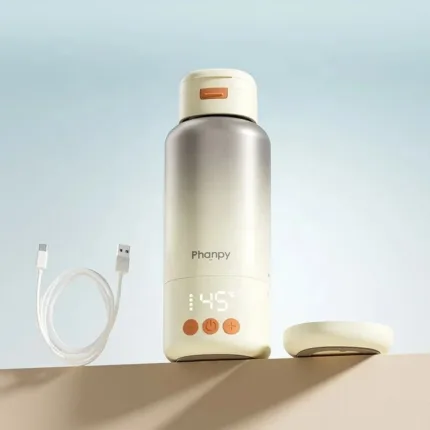 Baby Bottle Warmer on The Road Wireless Electric Kettle Stainless Heater Next 17oz Coffee Mug for Home