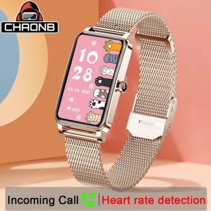 Women's Luxury Smartwatches Connect Phone Interactive Music Full Touch Smart Watches Weather Reminder Custom Wallpaper Smartband