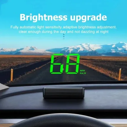 Car Speedometer HUD Head Up Display Digital Speed Meter Windshield Projector Vehicles Truck Auto Electronics Accessorie