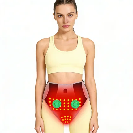 Sous-vêtements chauffants à lumière rouge pour femmes, avec masseur Abdominal, soulage la douleur abdominale, utérus froid, crampes menstruelles chaudes